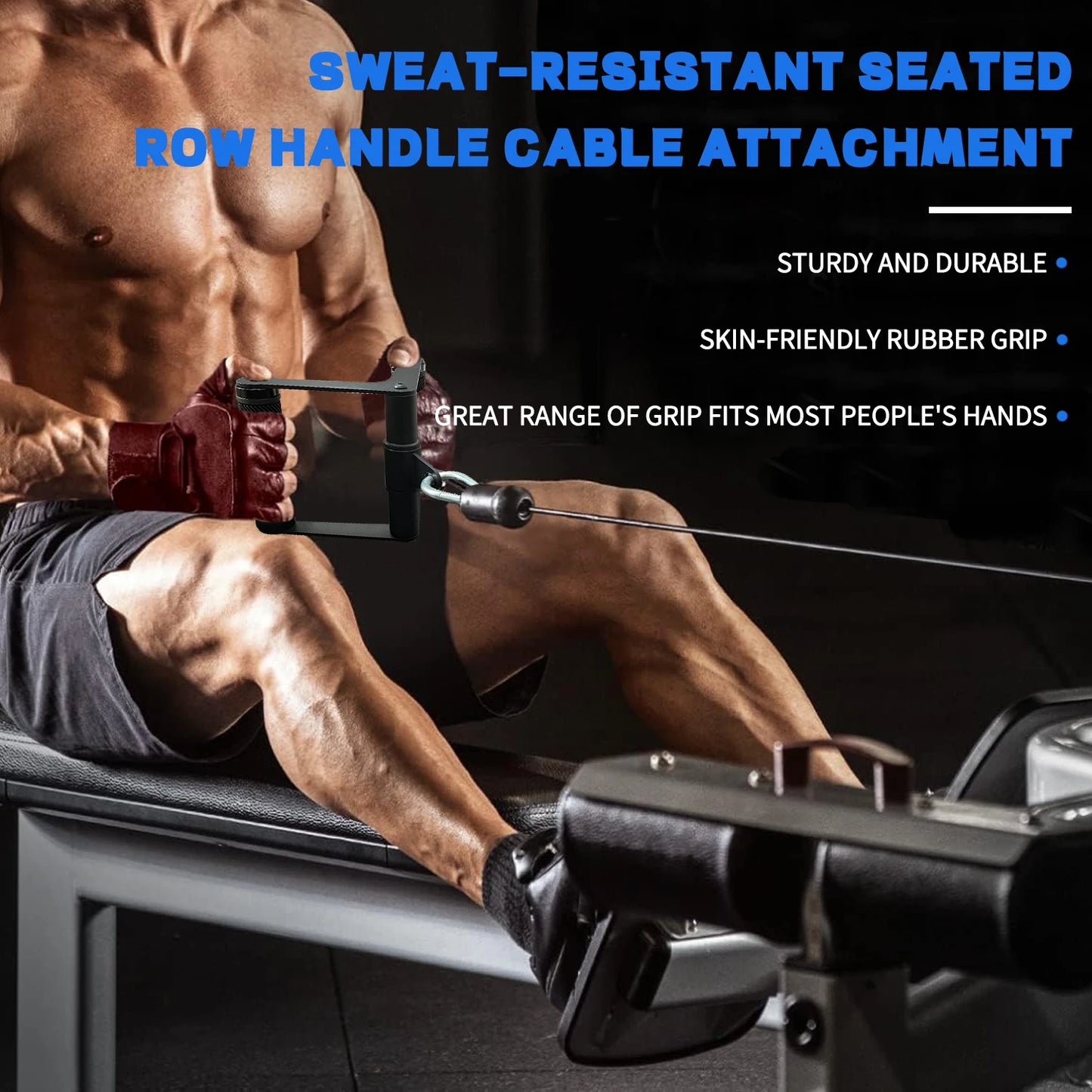 Double D close grip handle