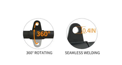 Double D close grip handle