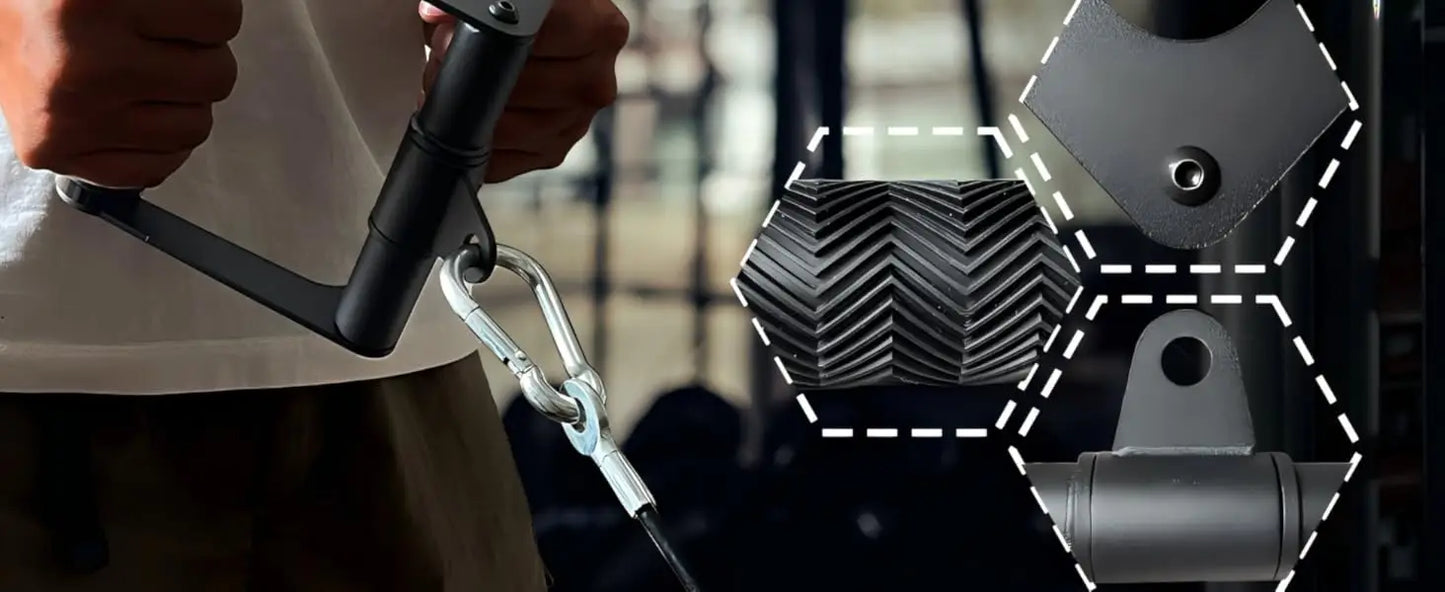 Double D close grip handle