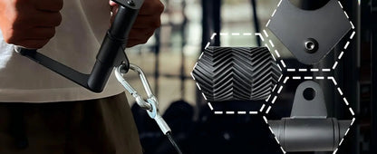 Double D close grip handle